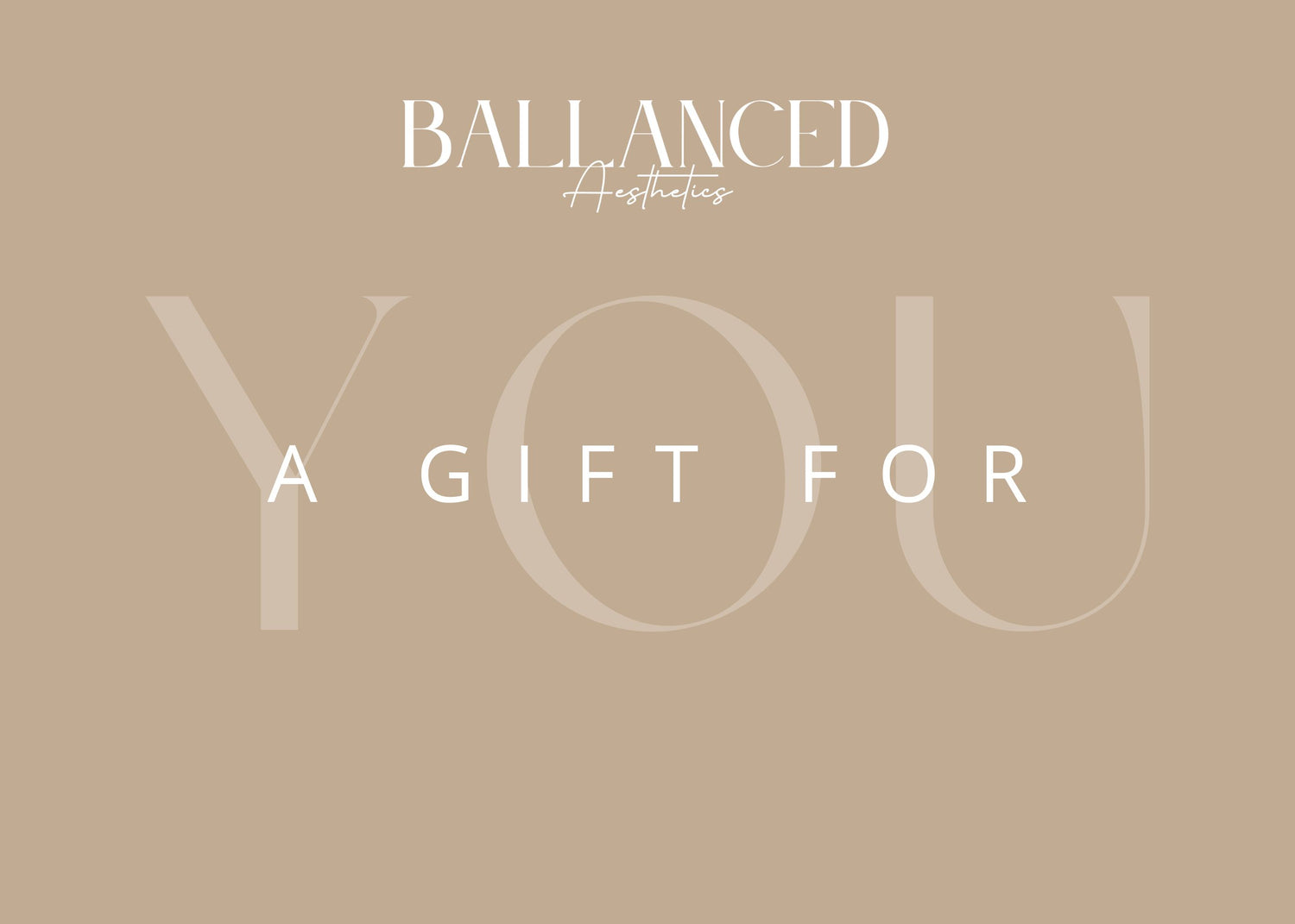 Ballanced Aesthetics Gift Card